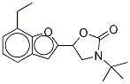 rac-3-(tert-Butyl-d9)-5-(7-ethyl-2-benzofuranyl)-2-oxazolidinone Structure
