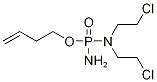 O-(3-Butenyl)-N,N-bis(2-chloroethyl)phosphorodiamidate-d4 Structure