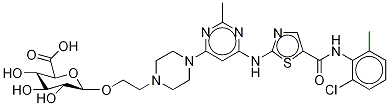 Dasatinib β-D-Glucuronide Struktur