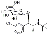rac threo-Dihydro Bupropion β-D-Glucuronide, , 结构式