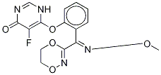 (E)-Deschlorophenyl Fluoxastrobin-d4, 1246833-53-3, 结构式