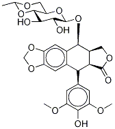 依托泊苷-D3, , 结构式