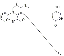 rac Methotrimeprazine Maleate Salt Struktur
