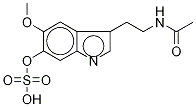 6-巯基褪黑激素-D4, 1309935-98-5, 结构式