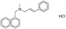 Naftifine-d3 Hydrochloride 化学構造式