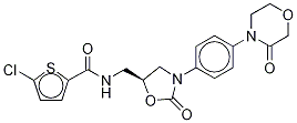 リバロキサバン-D4 化学構造式