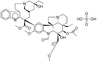 Vincristine-d3 Sulfate 化学構造式