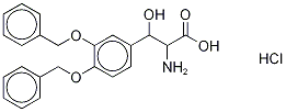 3,4-Di-O-benzyl Droxidopa Hydrochloride
(Mixture of DiastereoMers) Structure