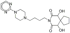 6,10-Dihydroxy Buspirone-d8 Structure