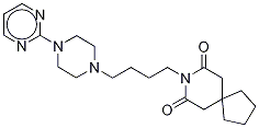 Buspirone-d8 Dihydrochloride Struktur