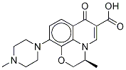 Defluoro Levofloxacin-d3 Struktur