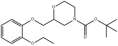 rac N-tert-Butoxycarbonyl Viloxazine Struktur