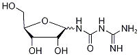 1-D-Ribofuranosyl-3-guanylurea
(α/β-Mixture) Struktur