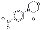 4-(4-Nitrophenyl)-3-Morpholinone-d4 Structure