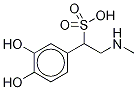 Epinephrine Sulfonic Acid-d3 Struktur