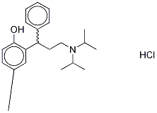 rac Tolterodine-d6 Hydrochloride Structure