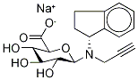 Rasagiline N-β-D-Glucuronide SodiuM Salt, 90% Structure