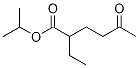 2-Ethyl-5-oxo-hexanoic Acid 1-Methylethyl Ester Structure
