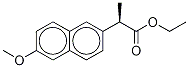 (S)-Naproxen Ethyl-d5 Ester 结构式