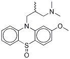 rac MethotriMeprazine-d6 Sulfoxide Struktur