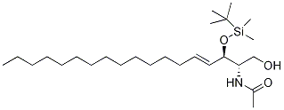 2-O-tert-ButyldiMethylsilyl C2 CeraMide Structure
