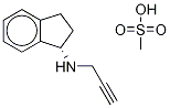 (S)-Rasagiline-13C3 Mesylate Struktur