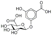 5-Carboxyresorcinol 3-O-β-D-Glucuronide Struktur