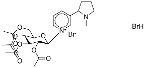 1-(Glucosyl Tetraacetate)-3-(1-Methyl-2-pyrrolidinyl)pyridiniuM BroMide HydrobroMide