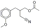 β-[(아세틸옥시)메틸]-3-메톡시-벤젠부탄니트릴