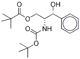 (1R,2R)-[1-(2,2-Dimethylpropanoyloxy)methyl-2-phenyl]ethyl Carbamic Acid tert-Butyl Ester Structure