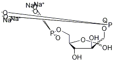 D-Fructose-13C6 1,6-Bisphosphate Sodium Salt Hydrate 结构式