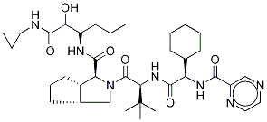 Hydroxy Telaprevir Structure