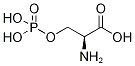 L-O-Phosphoserine-13C315N 化学構造式