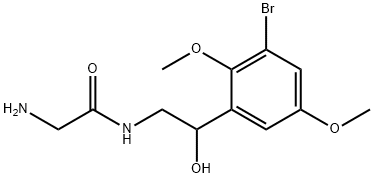 3-Bromo Midodrine  Struktur