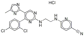 CHIR-99021 Hydrochloride Structure