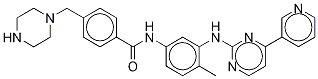N-DESMETHYL IMATINIB-D8 Struktur