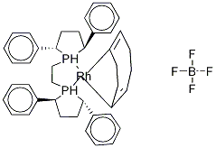 1,2-BIS[(S,S)-2,5-DIPHENYLPHOSPHOLANO]ETHANE-(1,5-CYCLOOCTA-DIENE)RHODIUM(I)TETRAFLUOROBORATE Structure