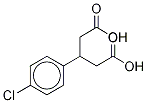 3-(4-Chlorophenyl-d4)glutaric Acid Structure