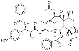 3’-p-Hydroxy Paclitaxel-d5, , 结构式
