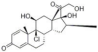 Beclomethasone-d5 Structure