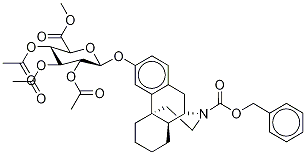 N-Benzyloxycarbonyl N-Desmethyl Dextrorphan-d3 2,3,4-Tri-O-acetyl-β-D-O-
Glucuronic Acid Methyl Ester Structure