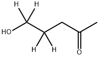 3-Acetopropanol-d4, 1215544-11-8, 结构式