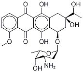 Daunorubicinol-13C,d3 (mixture of diastereomers) Struktur