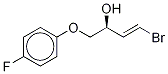(2S,3E)-4-Bromo-1-(4-fluorophenoxy)-3-buten-2-ol-d4