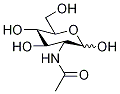 N-Acetyl-D-glucosamine-13C6 Struktur
