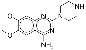 2-Piperazinyl-4-amino-6,7-dimethoxyquinazoline-d8 Struktur