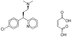 (R)-ChlorpheniraMine-d6 Maleate Salt Struktur