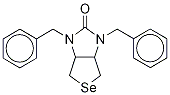 cis-N,N-Dibenzyl-tetrahydro-selenolo[3,4-d]iMidazol-2(3H)-one Structure
