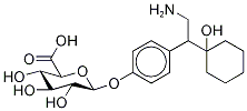 rac N,N-DidesMethyl-O-desMethyl Venlafaxine Glucuronide 化学構造式