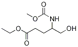 5-Hydroxy-4-[(Methoxycarbonyl)aMino]-pentanoic Acid Ethyl Ester Structure